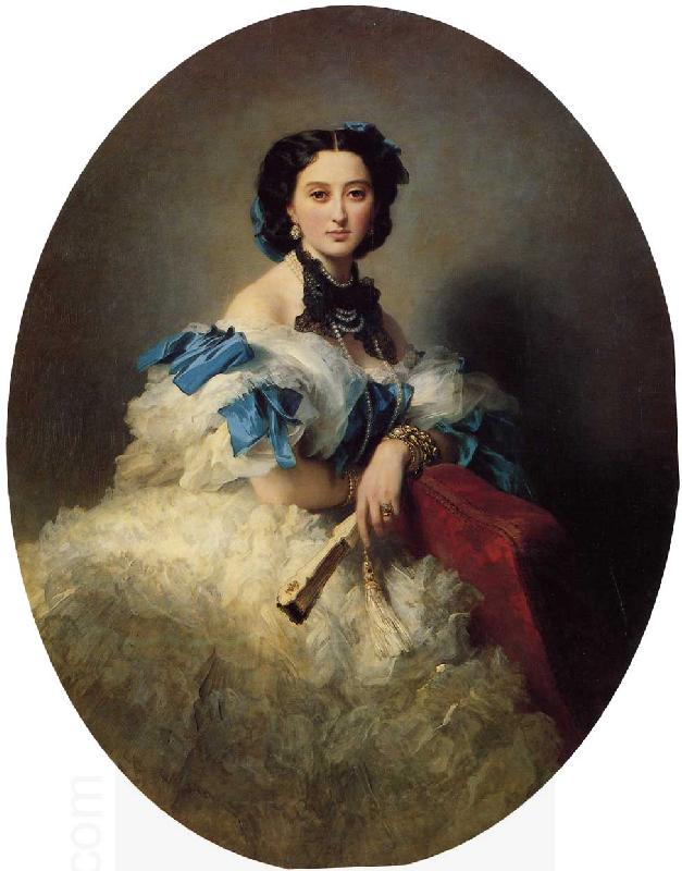 Franz Xaver Winterhalter Countess Varvara Alekseyevna Musina-Pushkina China oil painting art